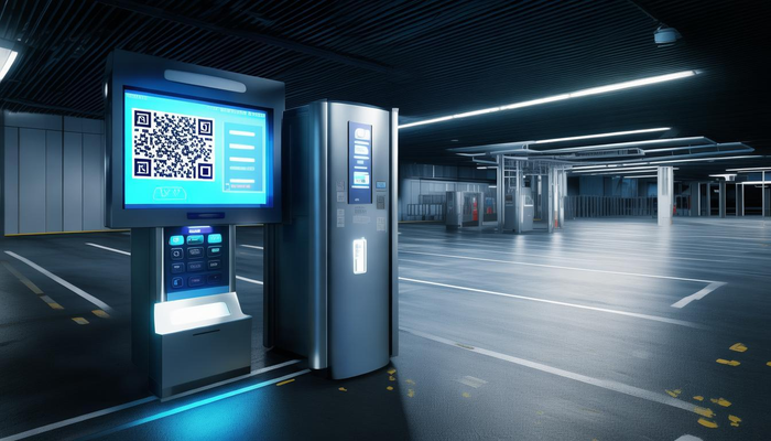 Parking garage access systems_license plate recognition parking lot system_parking management system technology