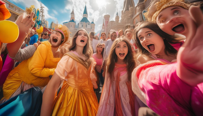 Disney-Grade Visitor Experience_Disney Visitor Experience System_Disney Park Optimized Queue Experience